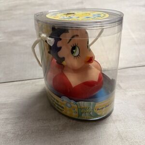 1999 Betty Boop Celebriducks Rubber Duck In Original Box Vintage Ducky NIOB